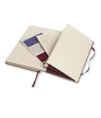 Moleskine Professional Large Hard Notebook Purple