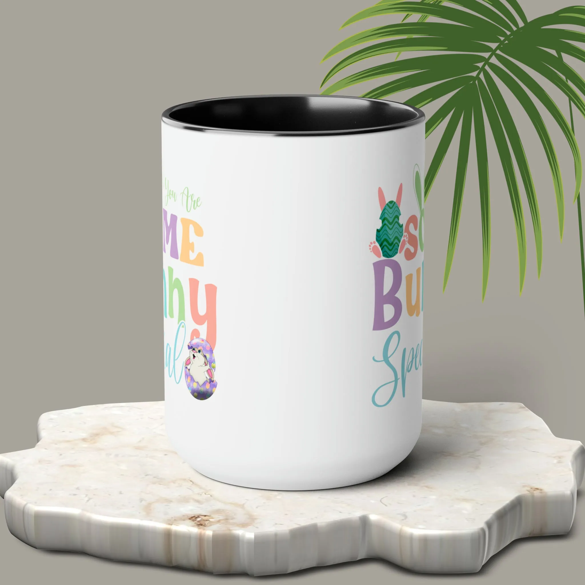 Some Bunny Special Two-Tone Coffee Mugs, 15oz