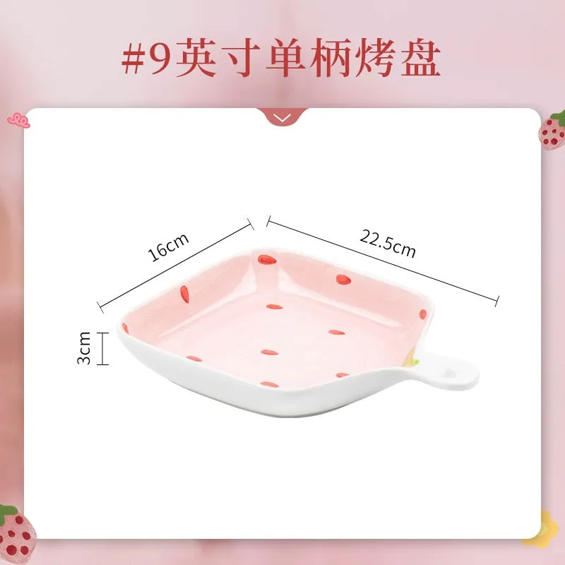 Strawberry Ceramic Tableware