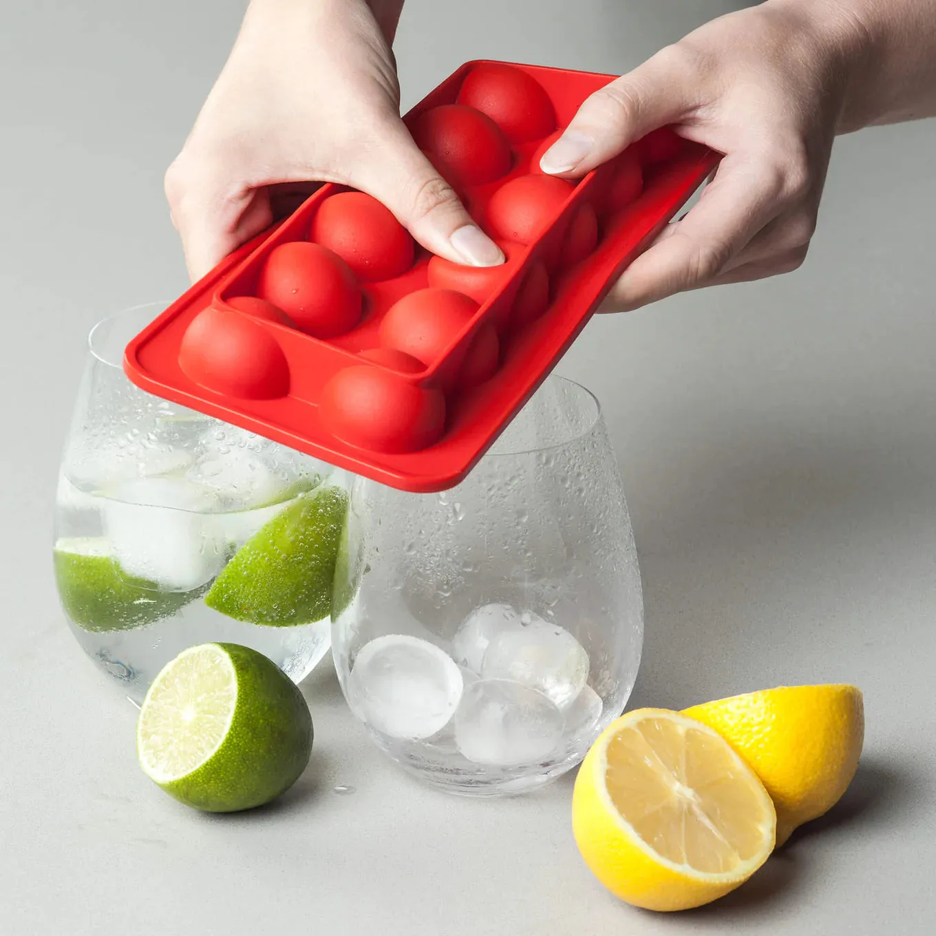 Zeal Silicone Round Hole Ice Cube Tray